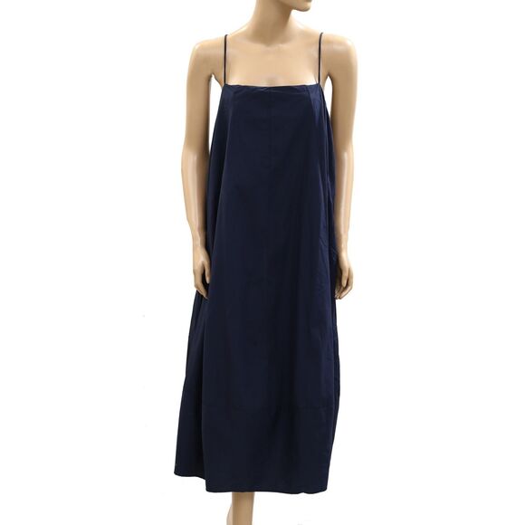 Free people Struttin' Midi Dress Sleeveless Billowy Resort Cotton M New 285743 - Picture 5 of 9